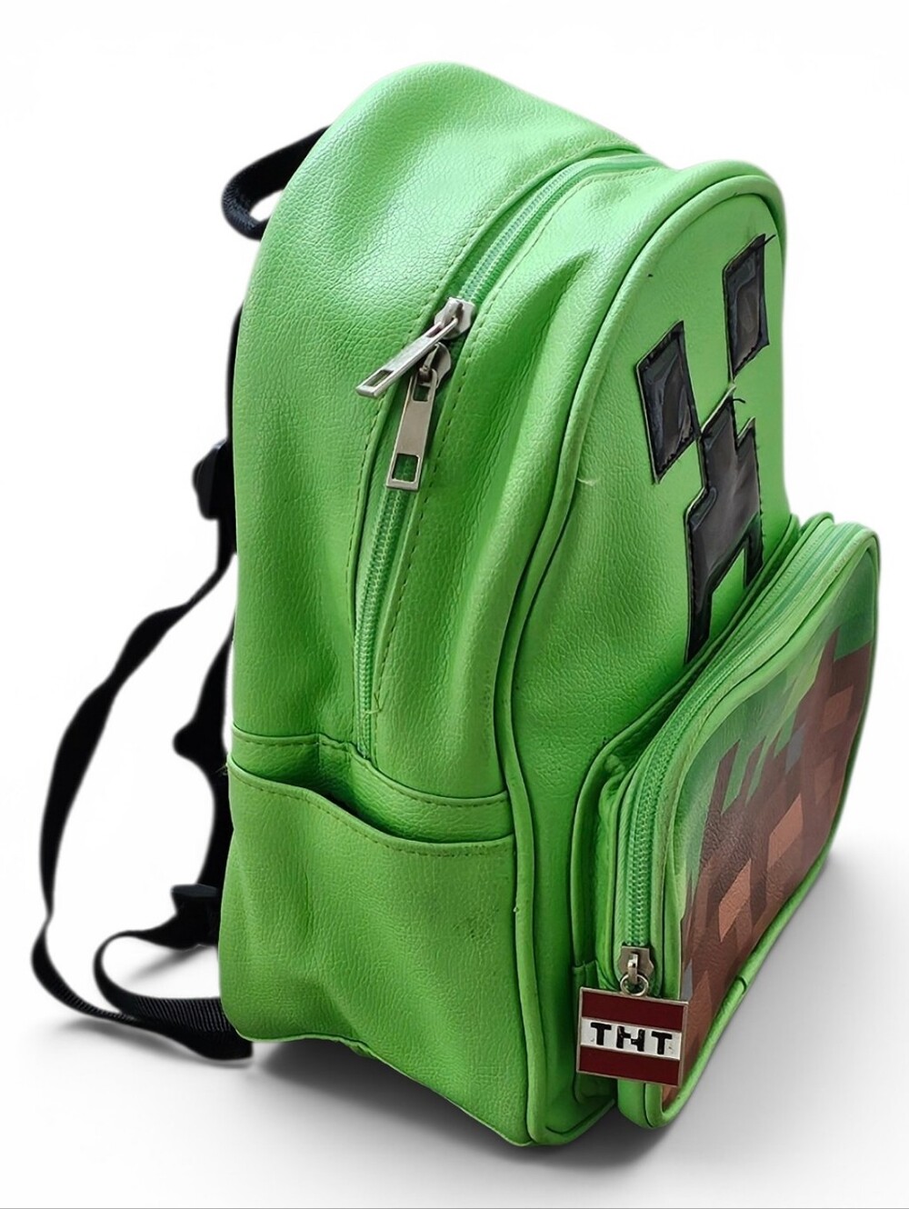 Minecraft Creeper Mini Backpack Green Gaming Backpack